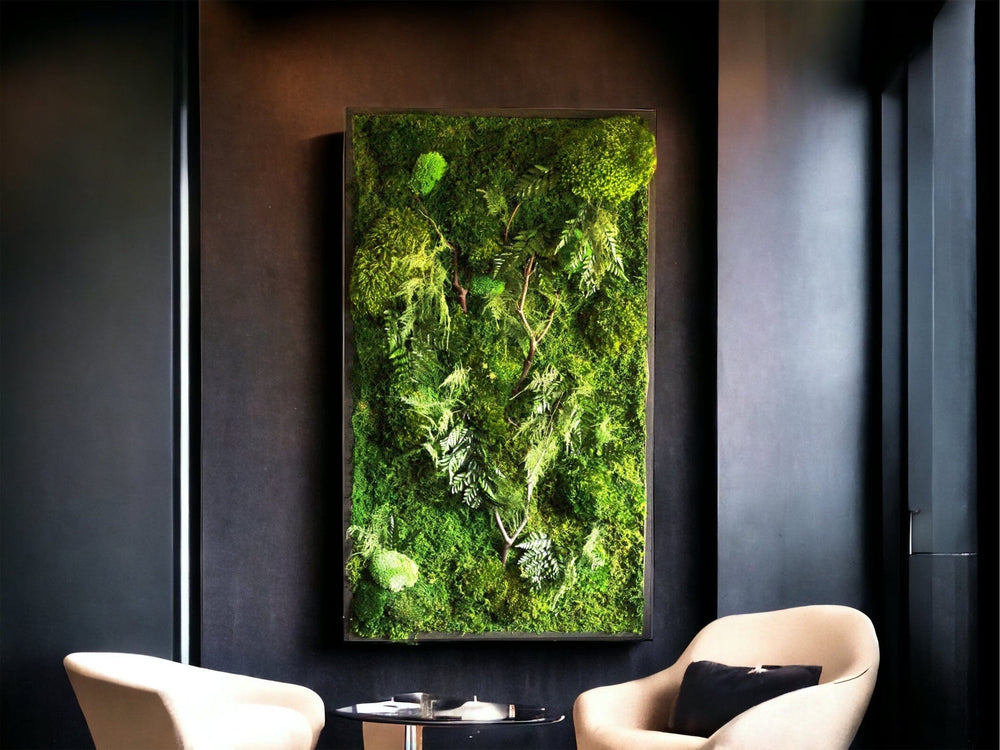 How to Make DIY Moss Art to Bring in Lush Greenery
